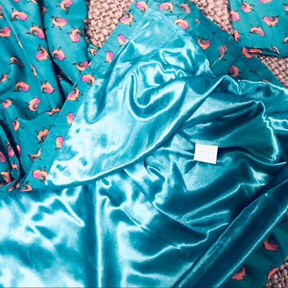 Bird Pattern Dress Size L NEW - Picture 4 of 4